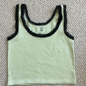 Brandy Melville green tank top